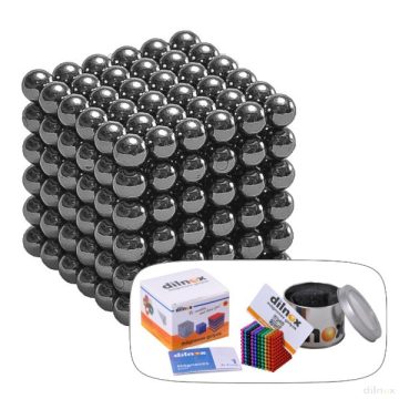 216 darabos mágneses golyó szett SÖTÉTSZÜRKE