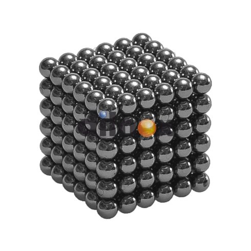 216 darabos mágneses golyó szett SÖTÉTSZÜRKE