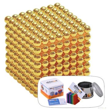 512 darabos mágneses golyó szett ARANY