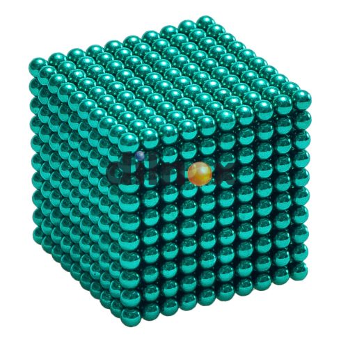 1000 darabos mágneses golyó szett ZÖLDESKÉK