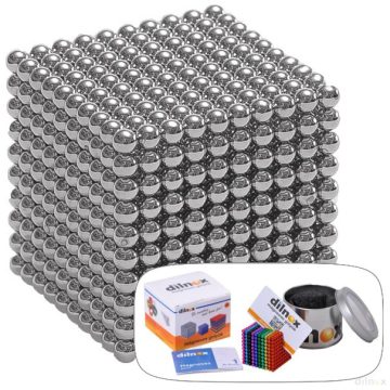 1000 darabos mágneses golyó szett VILÁGOSSZÜRKE