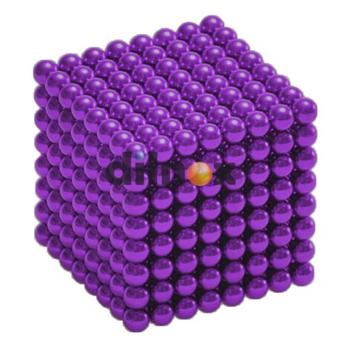 512 darabos mágneses golyó szett LILA