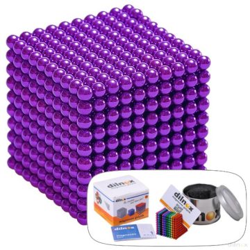 1000 darabos mágneses golyó szett LILA