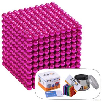 1000 darabos mágneses golyó szett PINK