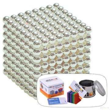 512 darabos mágneses golyó szett EZÜST